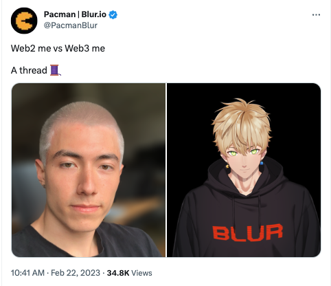 Blur 创始人 Pacman 公开其身份,曾创立 Namebase 被 Namecheap 收购 Blur 创始人 Pacman 公开其身份,曾创立 Namebase 被 Namecheap 收购